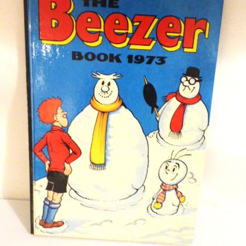 1st Edition 1973 The BEEZER Book D.C. Thomson & Co. Ltd. Comic Book Strip Comedy